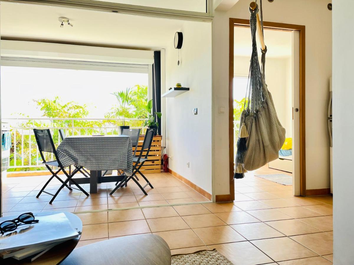 Appartement vue mer, piscine, dans quartier prisé de Gosier Le Gosier  Esterno foto